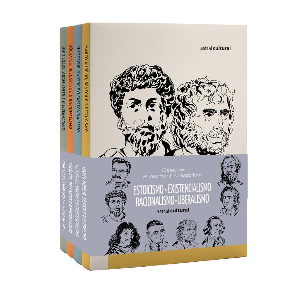 Box Coleção Pensamentos Filosóficos - frente